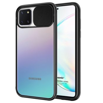 Microsonic Samsung Galaxy Note 10 Lite Kılıf Slide Camera Lens Protection Siyah