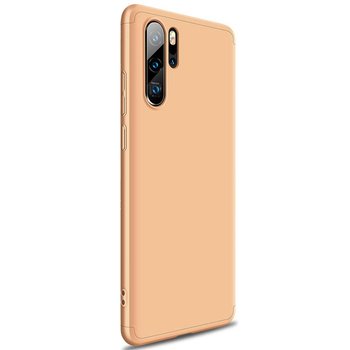 Microsonic Huawei P30 Pro Kılıf Double Dip 360 Protective AYS Gold