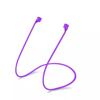 Microsonic Airpods 4.Nesil / ANC Manyetik Mıknatıslı Kulaklık İpi Mor