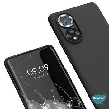 Microsonic Huawei Nova 9 Kılıf Matte Silicone Mor