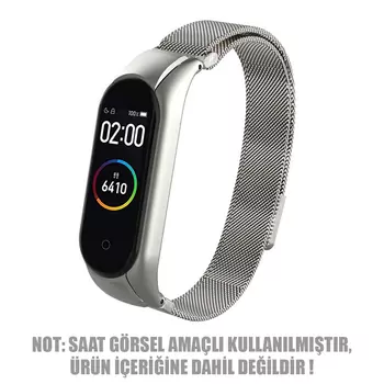 Microsonic Xiaomi Mi Band 7 Milanese Loop Kordon Rose Gold