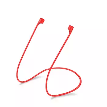 Microsonic Airpods 4.Nesil / ANC Manyetik Mıknatıslı Kulaklık İpi Kırmızı