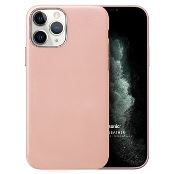 Microsonic Apple iPhone 11 Pro Max Kılıf Luxury Leather Rose Gold