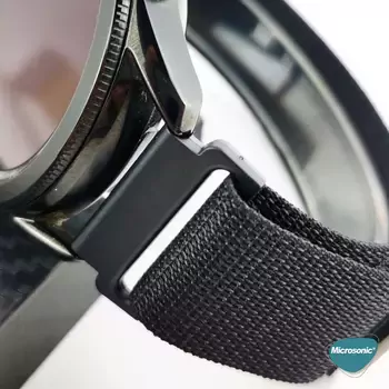 Microsonic Huawei Watch 5 46mm Kordon Alpine Loop Yeşil