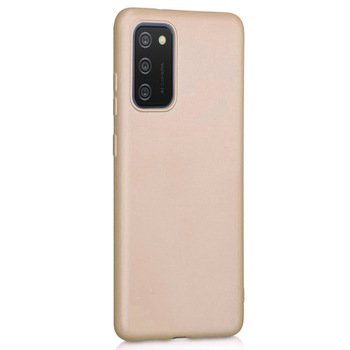 Microsonic Samsung Galaxy A02s Kılıf Matte Silicone Gold