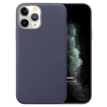 Microsonic Apple iPhone 11 Pro Kılıf Luxury Leather Lacivert