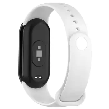 Microsonic Xiaomi Mi Band 9 Silikon Kordon Beyaz