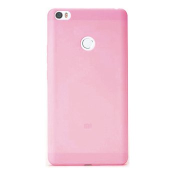 Caseup Xiaomi Mi Max Kılıf Transparent Soft Pembe