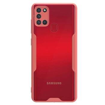 Microsonic Samsung Galaxy A21S Kılıf Paradise Glow Pembe