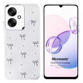 Microsonic Xiaomi Redmi 13C Kılıf PrettyCharm Bow
