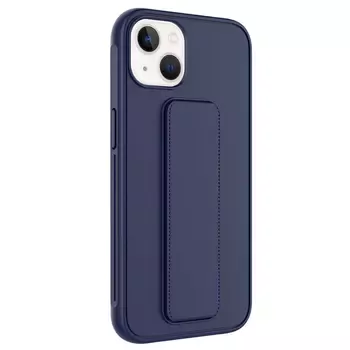 Microsonic Apple iPhone 15 Plus Kılıf Hand Strap Lacivert