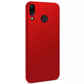 Microsonic Matte Silicone Asus Zenfone 5 (6.2'') ZE620KL Kılıf Kırmızı