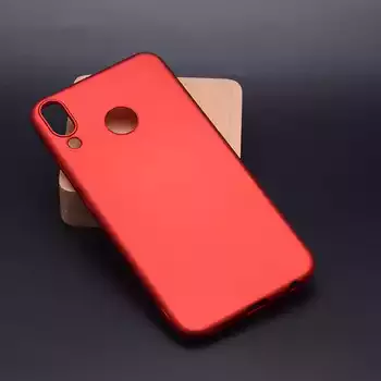 Microsonic Matte Silicone Asus Zenfone 5 (6.2'') ZE620KL Kılıf Kırmızı