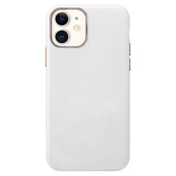 Microsonic Apple iPhone 11 Kılıf Luxury Leather Beyaz