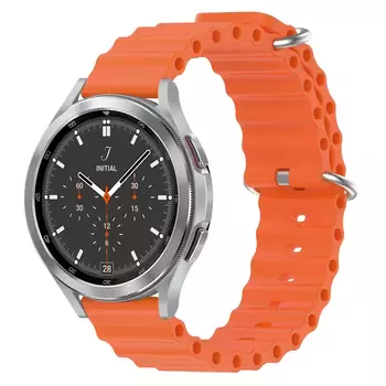Microsonic Huawei Watch 5 46mm Kordon Ocean Band Turuncu