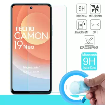 Microsonic TECNO Camon 19 Neo Nano Glass Cam Ekran Koruyucu