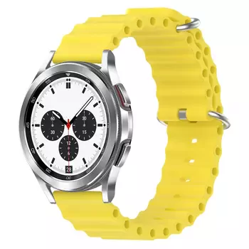 Microsonic Huawei Watch 5 46mm Kordon Ocean Band Sarı