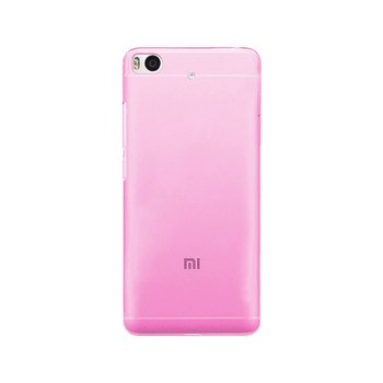 Caseup Xiaomi Mi 5S Kılıf Transparent Soft Pembe