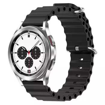 Microsonic Huawei Watch 5 46mm Kordon Ocean Band Siyah
