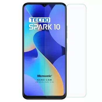 Microsonic TECNO Spark 10 4G Nano Glass Cam Ekran Koruyucu