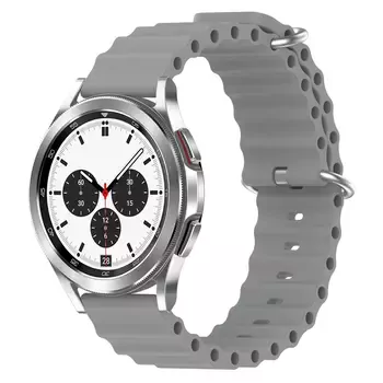 Microsonic Huawei Watch 5 46mm Kordon Ocean Band Gri