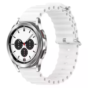 Microsonic Huawei Watch 5 46mm Kordon Ocean Band Beyaz