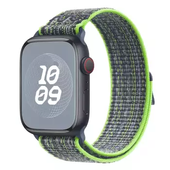 Microsonic Apple Watch Series 8 45mm Kordon Terra Sport Loop Yeşil