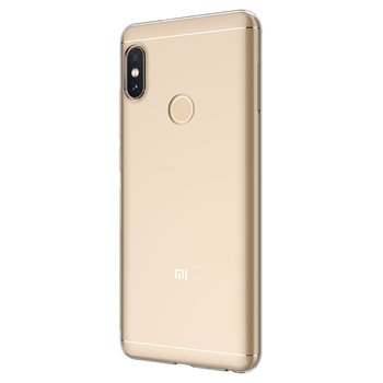 Microsonic Xiaomi Redmi Note 5 Kılıf Transparent Soft Beyaz