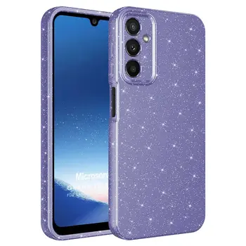 Microsonic Samsung Galaxy A15 Kılıf Grand Stardust Mor