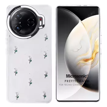 Microsonic TECNO Camon 30 Pro 5G Kılıf PrettyCharm Tulip