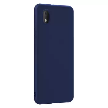 Microsonic Matte Silicone TCL L7 Kılıf Lacivert