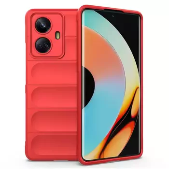 Microsonic Realme 10 Pro 5G Kılıf Oslo Prime Kırmızı