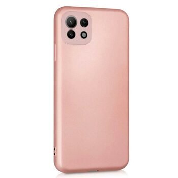 Microsonic Xiaomi Mi 11 Lite Kılıf Matte Silicone Rose Gold