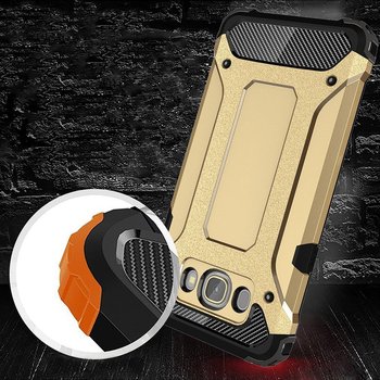 Microsonic Samsung Galaxy j5 2016 Kılıf Rugged Armor Gold