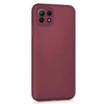 Microsonic Xiaomi Mi 11 Lite Kılıf Matte Silicone Mor