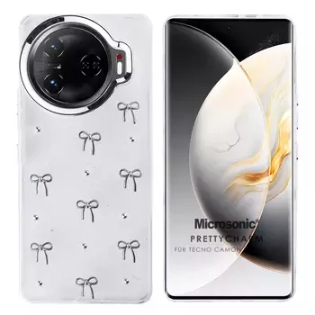 Microsonic TECNO Camon 30 Pro 5G Kılıf PrettyCharm Bow