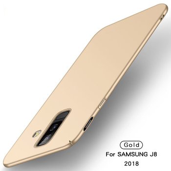 Microsonic Samsung Galaxy J8 Kılıf Premium Slim Kırmızı