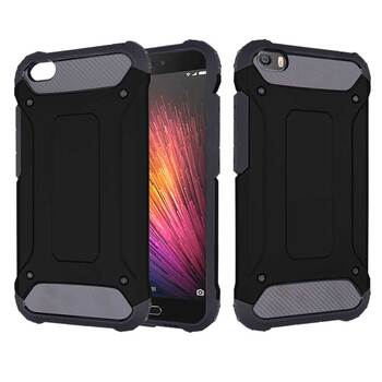 Caseup Xiaomi Mi 5 Kılıf Tank Siyah