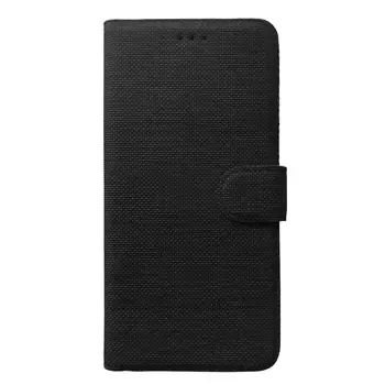 Microsonic Samsung Galaxy A34 Kılıf Fabric Book Wallet Siyah