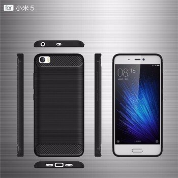 Microsonic Xiaomi Mi5 Kılıf Room Silikon Lacivert