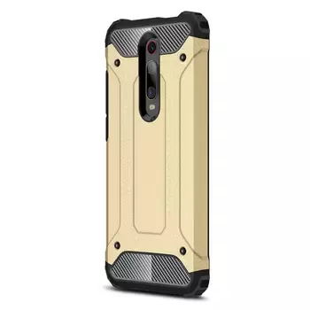 Microsonic Xiaomi Redmi K20 Kılıf Rugged Armor Gold