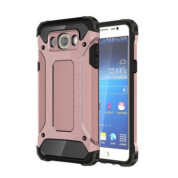 Microsonic Samsung Galaxy j5 2016 Kılıf Rugged Armor Rose Gold