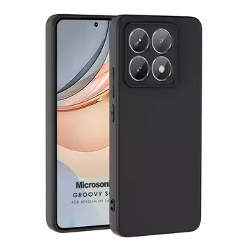 Microsonic Xiaomi 14T Pro Kılıf Groovy Soft Siyah