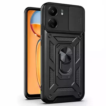 Microsonic Xiaomi Poco C65 Kılıf Impact Resistant Siyah