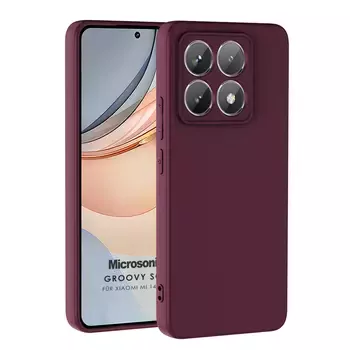 Microsonic Xiaomi 14T Pro Kılıf Groovy Soft Mor