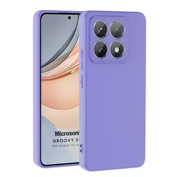 Microsonic Xiaomi 14T Pro Kılıf Groovy Soft Lila