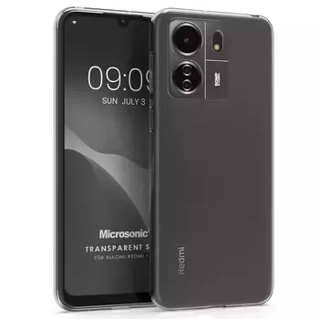 Microsonic Xiaomi Poco C65 Kılıf Transparent Soft Şeffaf