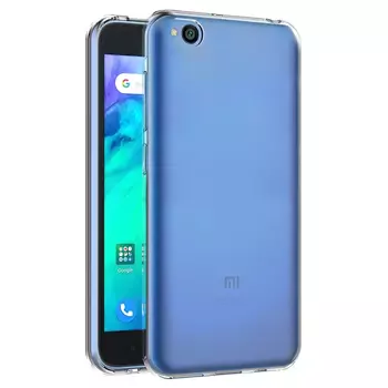 Microsonic Xiaomi Redmi Go Kılıf Transparent Soft Beyaz