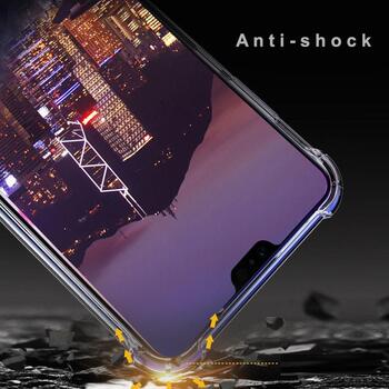 Microsonic Huawei P20 Pro Kılıf Anti Shock Silikon Şeffaf