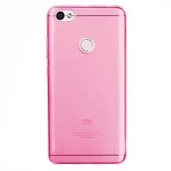 Microsonic Xiaomi Redmi Note 5A Prime Kılıf Transparent Soft Pembe